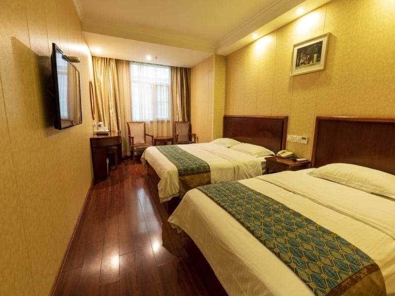 Greentree Inn Jiangsu Wuxi New District Shengang World Express Hotel Eksteriør bilde
