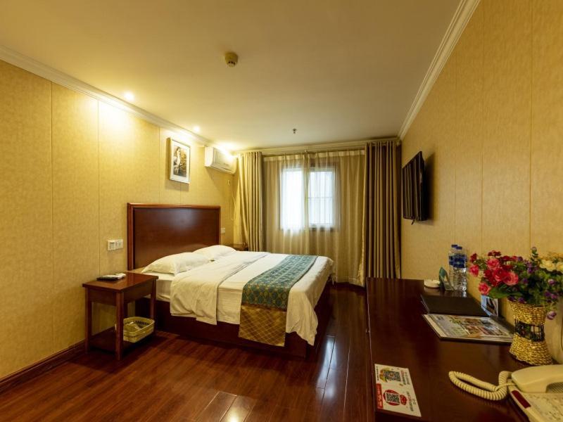 Greentree Inn Jiangsu Wuxi New District Shengang World Express Hotel Eksteriør bilde