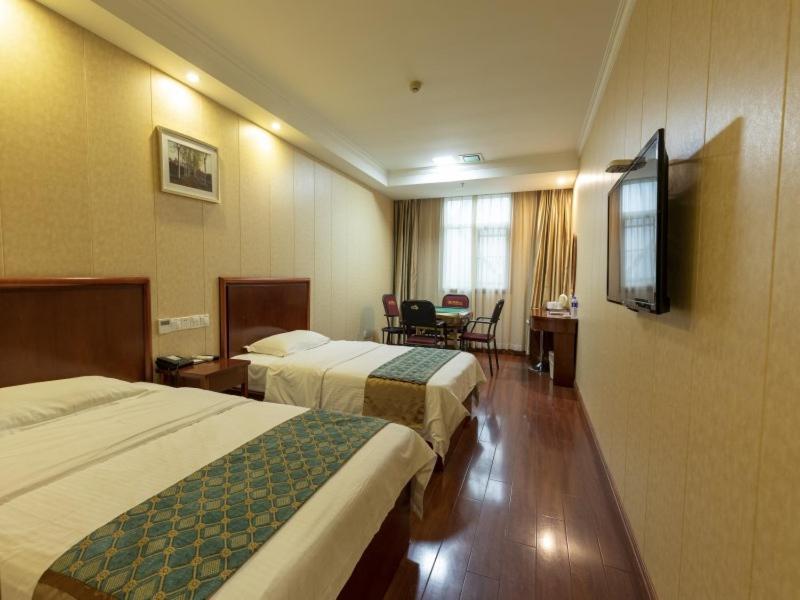 Greentree Inn Jiangsu Wuxi New District Shengang World Express Hotel Eksteriør bilde