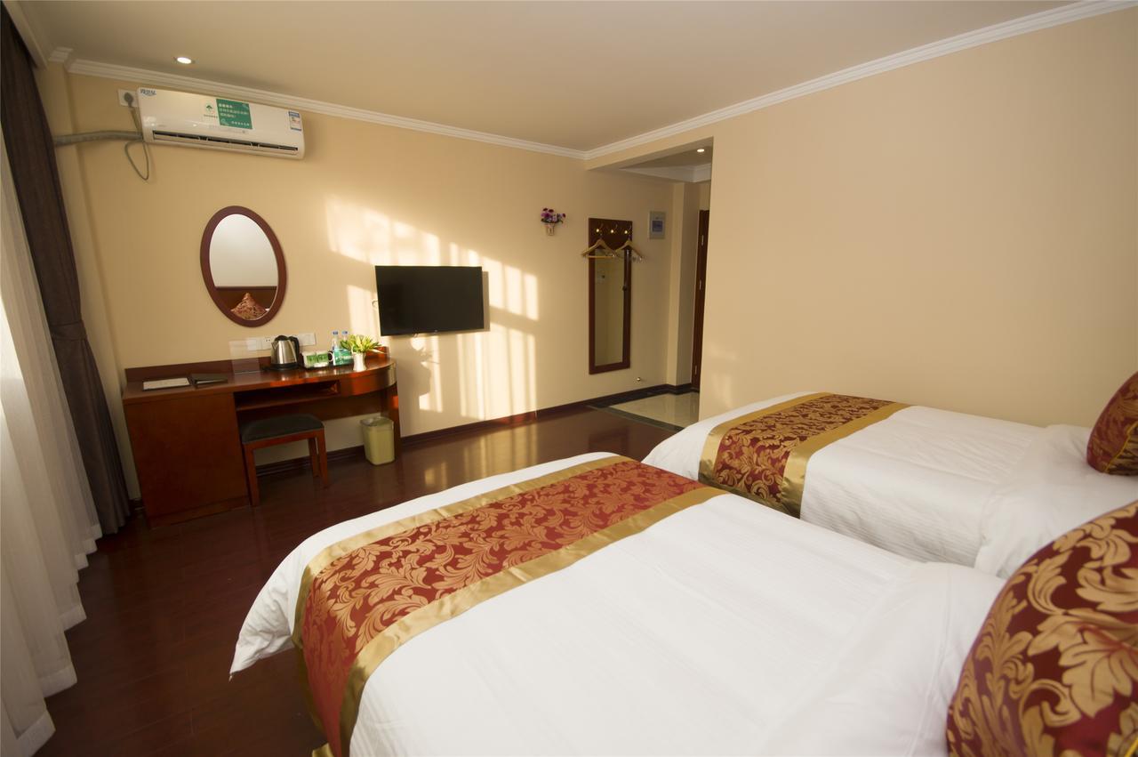 Greentree Inn Jiangsu Wuxi New District Shengang World Express Hotel Eksteriør bilde
