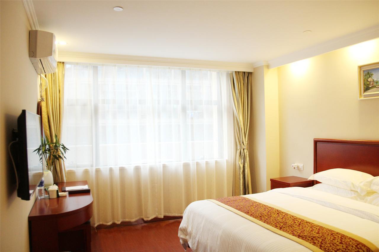 Greentree Inn Jiangsu Wuxi New District Shengang World Express Hotel Eksteriør bilde