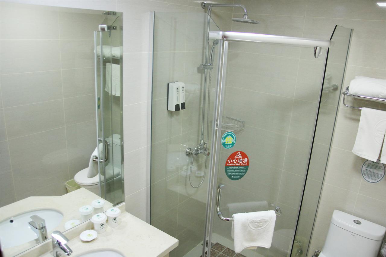Greentree Inn Jiangsu Wuxi New District Shengang World Express Hotel Eksteriør bilde