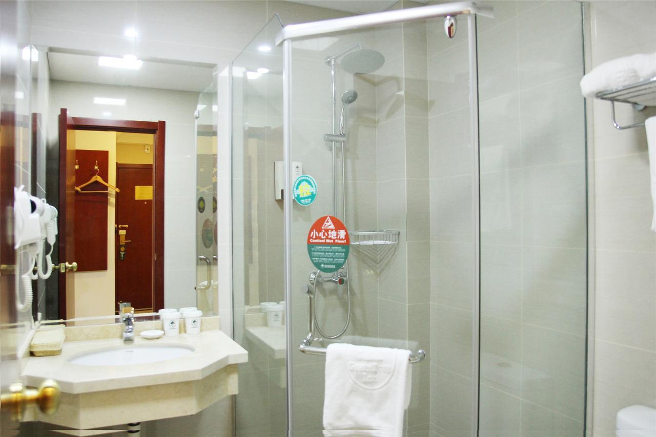 Greentree Inn Jiangsu Wuxi New District Shengang World Express Hotel Eksteriør bilde